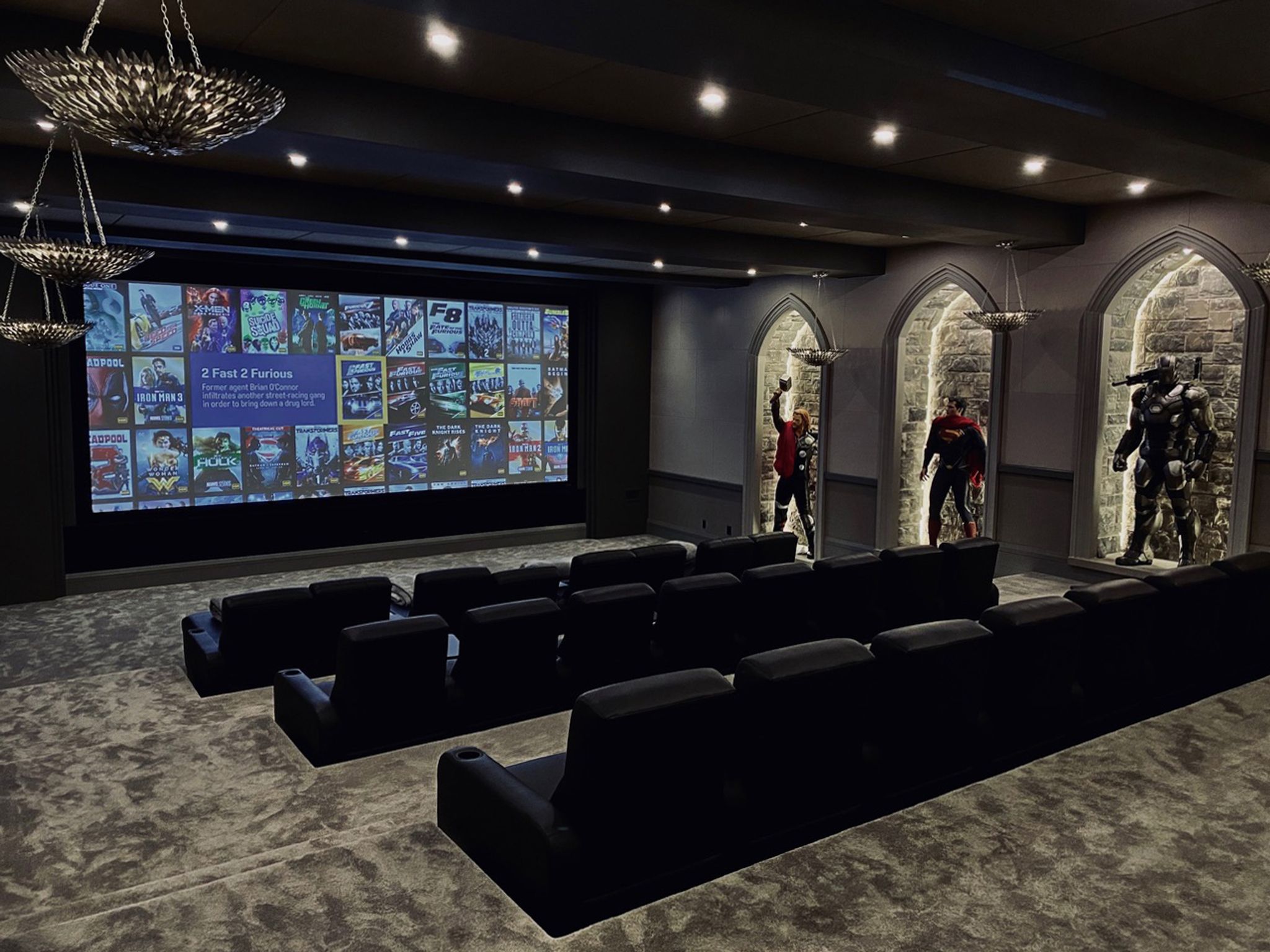 Luxury LED for Home Provides K-array for High-End Home Cinema