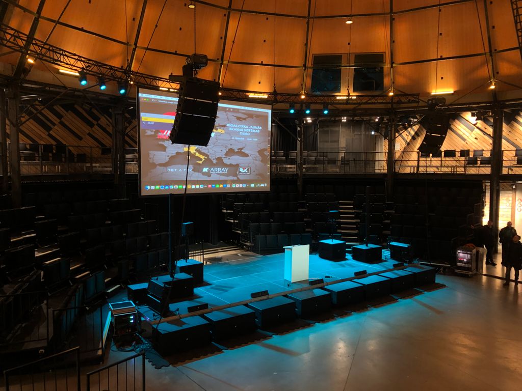 K-array - Historic Riga Circus reopens with innovative audio system ...